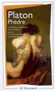 Πλατωνικός έρωτας Πλάτωνος Φαίδρος, γαλλική μετάφραση. Flammarion