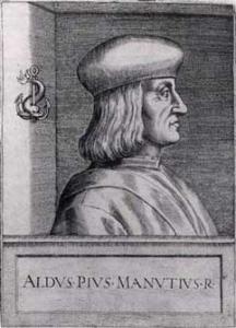 Πρώτες εκδόσεις έντυπες εκδόσεις του Πλάτωνα Aldus Manutius