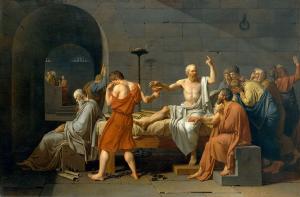 Φαίδων Ο θάνατος του Σωκράτη  από τον J.L. David (1787)